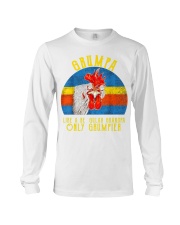 Grandfather Grumpier Chicken Long Sleeve Tee tile