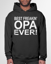 Grandfather Best Freakin Opa Ever Hooded Sweatshirt garment-hooded-sweatshirt-front-03
