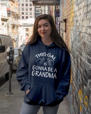 Grandmother To Be This Gal Is Going To Be Hooded Sweatshirt lifestyle-unisex-hoodie-front-1