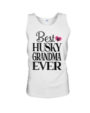 Grandmother Best Husky Grandma Ever Unisex Tank tile