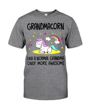 Grandmother Grandmacorn Lika A Normal Grandma Classic T-Shirt front