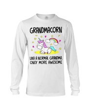 Grandmother Grandmacorn Lika A Normal Grandma Long Sleeve Tee tile