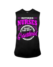 Grandmother Nurse Retirement Grandma Retired Sleeveless Tee tile
