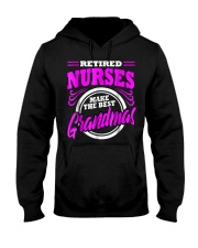 Grandmother Nurse Retirement Grandma Retired Hooded Sweatshirt tile