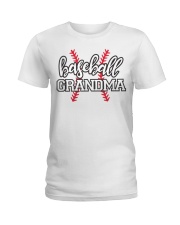 Tshirt Grandmother Baseball Grandma Ladies T-Shirt tile