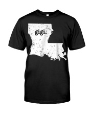 Grandmother Gigi Louisiana Classic T-Shirt tile