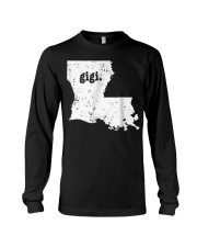 Grandmother Gigi Louisiana Long Sleeve Tee tile