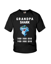 Grandfather Shark Doo Doo Doo Youth T-Shirt tile