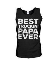 Grandfather Best Truckin Papa Ever Unisex Tank tile