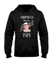 Grandfather Sorpresa Vas A Ser Papa Hooded Sweatshirt front