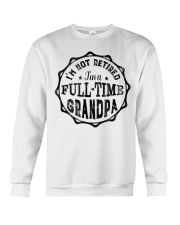 Grandfather Family I M A Full Time Grandpa Crewneck Sweatshirt tile