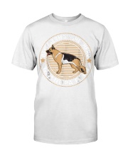 Grandfather Best German Shepherd Grandpa Classic T-Shirt tile
