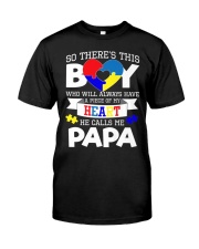 Grandfather He Calls Me Papa Classic T-Shirt front