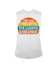 Grandfather Godfather The Man The Myth Legend Sleeveless Tee tile