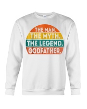 Grandfather Godfather The Man The Myth Legend Crewneck Sweatshirt tile