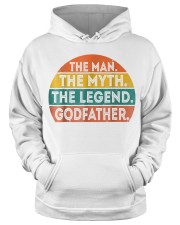 Grandfather Godfather The Man The Myth Legend Hooded Sweatshirt apparel-hooded-sweatshirt-lifestyle-front-34