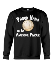Grandmother Volleyball Proud Nana Crewneck Sweatshirt tile