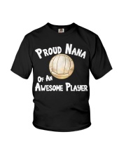 Grandmother Volleyball Proud Nana Youth T-Shirt tile