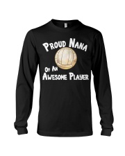 Grandmother Volleyball Proud Nana Long Sleeve Tee tile