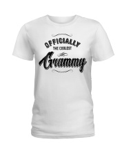 Grandmother Officially The Coolest Grammy Ladies T-Shirt tile