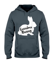 Grandmother Bunny Easter Family Matching Gift Hooded Sweatshirt front