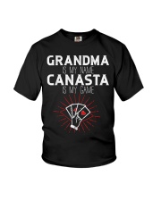 Grandmother Is My Name Canasta Is My Game Youth T-Shirt tile