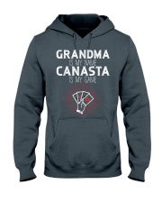 Grandmother Is My Name Canasta Is My Game Hooded Sweatshirt front