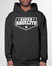 Grandfather Super Abuelito For Spanish Hooded Sweatshirt garment-hooded-sweatshirt-front-03
