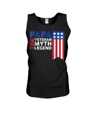 Grandfather Veteran The Myth The Legend Unisex Tank tile