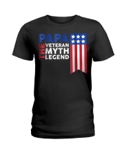 Grandfather Veteran The Myth The Legend Ladies T-Shirt tile