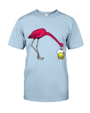 Flamingo Drink Beer Classic T-Shirt front