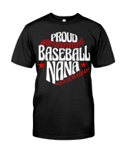 Grandmother Proud Nana Baseball Grandson Classic T-Shirt tile