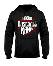 Grandmother Proud Nana Baseball Grandson Hooded Sweatshirt tile