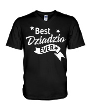 Grandfather Best Dziadzio Ever V-Neck T-Shirt tile