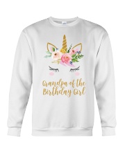 Grandfather Of The Birthday Crewneck Sweatshirt tile