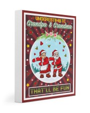 Grandparent Christmas That'll Be Fun 11x14 Gallery Wrapped Canvas Prints front