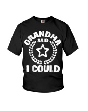 Grandmother Said I Could Matching Family Gift Youth T-Shirt tile