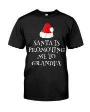 Grandfather Santa Is Promoting Me To Grandpa Classic T-Shirt tile
