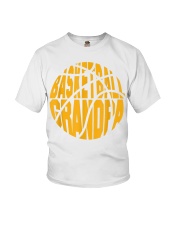 Grandfather Basketball Grandpa Youth T-Shirt tile