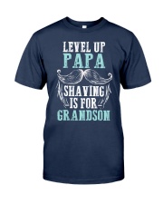 Tshirt Grandfather Level Up Papa Classic T-Shirt front