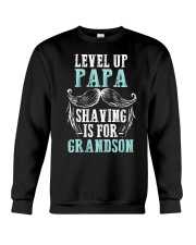 Tshirt Grandfather Level Up Papa Crewneck Sweatshirt tile