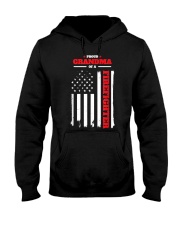Grandmother Proud Grandma Of A Firefighter Hooded Sweatshirt tile