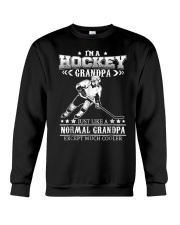 Grandfather I M A Hockey Grandpa Crewneck Sweatshirt tile
