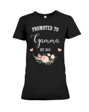 Grandmother Promoted To Gamma 2019 Premium Fit Ladies Tee tile