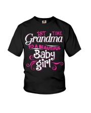 Grandmother Beautiful Baby Girl Youth T-Shirt tile