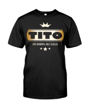 Grandfather Tito Like Grandpa Only Cooler Premium Fit Mens Tee tile