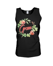 Grandmother Grandma Floral Unisex Tank tile