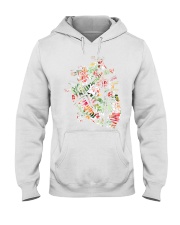 Anatomical Heart Cardiac Nurse Parts of Heart Hooded Sweatshirt tile