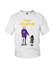 Grandmother Lsu Tigers Proud Grandma Youth T-Shirt tile