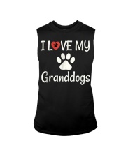 Grandfather I Love My Granddogs Sleeveless Tee tile